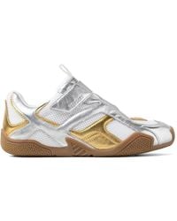 Versace - Galaxia Metallic Sneakers - Lyst