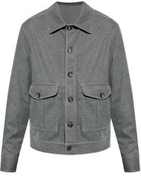 Eleventy - Wool Jacket - Lyst