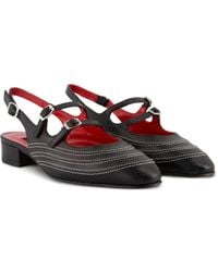 CAREL PARIS - Peche Moto Buckled Pumps - Lyst