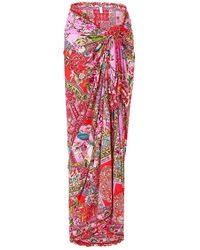 CAMILLA - Sarong mit Rüschensaum - Lyst