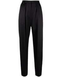 Magda Butrym - High-Waisted Oversize Tapered Trousers - Lyst