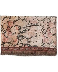 Pierre Louis Mascia - Jacquard-Woven Fringed Scarf - Lyst