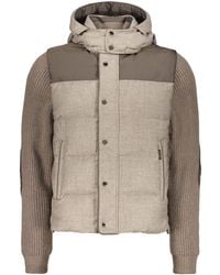 Moorer - Hooded-Neck Padded Jacket - Lyst