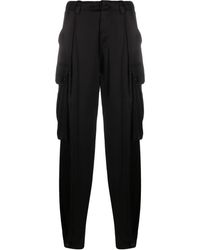 ERMANNO FIRENZE - Cargohose aus Satin - Lyst