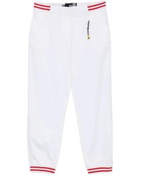 Love Moschino - Pantalon À Bords Rayés - Lyst