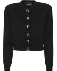 ROTATE BIRGER CHRISTENSEN - Vest Met Gewatteerde Schouderknoop - Lyst