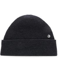 Acne Studios - Wool Beanie With Rivet - Lyst