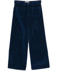 Five Jeans - Lucia Corduroy Cropped Palazzo Pants - Lyst