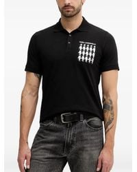 KARL LAGERFELD - Logo-Print Polo Shirt - Lyst