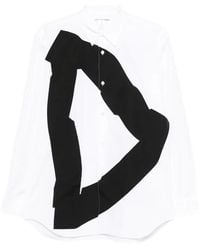 Comme des Garçons - Abstract-Print Shirt - Lyst