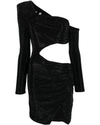 Philipp Plein - Rhinestone Cut-Out Dress - Lyst