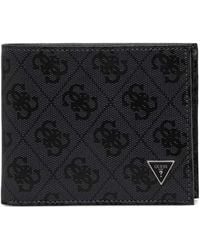 Guess - Milano Logo-Print Bifold Wallet - Lyst