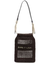 Bimba Y Lola - Small Woven Shoulder Bag - Lyst