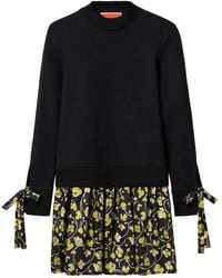 La DoubleJ - Sporty Tie-Detail Mini Dress - Lyst