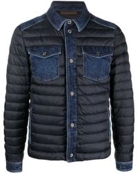 Moorer - Crespi Padded Shirt Jacket - Lyst