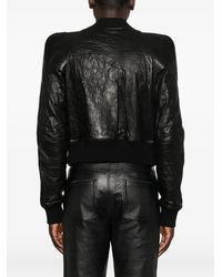 メンズ Rick Owens Alice Strobe レザージャケット ブラック | Lyst