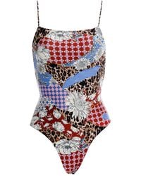 Agua Bendita - Kali Quilt Swimsuit - Lyst