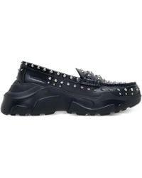 we11done - Studded Platform Loafers - Lyst
