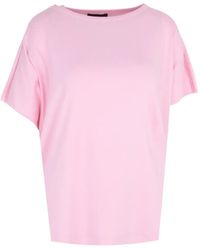 Fabiana Filippi - T-Shirt En Maille À Design Côtelé - Lyst