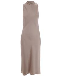 Patrizia Pepe - Sleeveless Midi Dress - Lyst