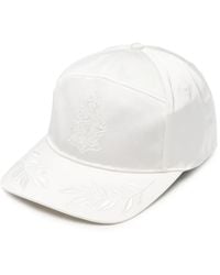 CASABLANCA - Hotel Emblem Embroidered Cap - Lyst