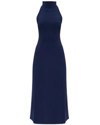 Cult Gaia - Keller Halterneck Midi Dress - Lyst