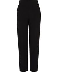 Emporio Armani - Flat Belly Trouser - Lyst