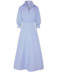 Altuzarra - Eleanor Striped Shirt Dress - Lyst