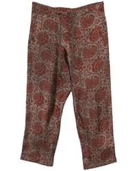 Uma Wang - Perch Floral-Print Drawstring Trousers - Lyst