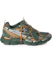 Off-White c/o Virgil Abloh - Panelled Lace-Up Sneakers - Lyst