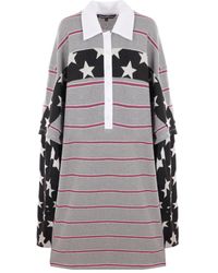 Reward If Found - Star-Striped Polo Top - Lyst