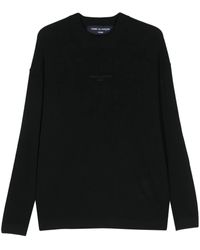 Comme des Garçons - Logo-Embroidered Cotton Jumper - Lyst