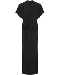 ROTATE BIRGER CHRISTENSEN - Robe Longue À Fente - Lyst