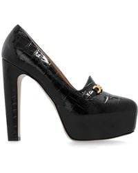 Tom Ford - Whitney Plateau-Pumps Mit Kroko-Optik 135Mm - Lyst