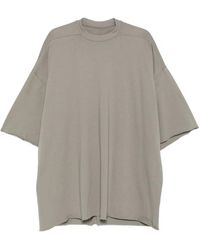Rick Owens - Raw-Edge T-Shirt - Lyst