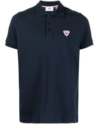 Rossignol - Logo-Applique Polo Shirt - Lyst