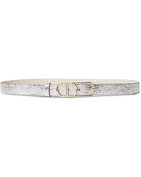 Twinset - Cracked-Effect Leather Belt - Lyst
