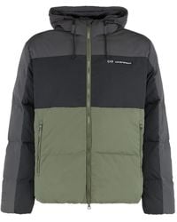 EA7 - Colourblock Puffer Jacket - Lyst