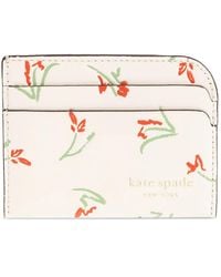 Kate Spade - Kartenetui Mit Blumenprint - Lyst