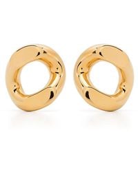 Jil Sander - Pendiente Largo Con Diseño Esculpido - Lyst