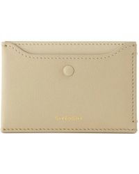 Givenchy - Day Embossed-Logo Leather Card Holder - Lyst
