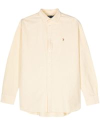 Polo Ralph Lauren - Polo-pony-embroidery Cotton Shirt - Lyst