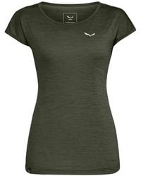 Salewa - Puez Melange Dry Short-Sleeve T-Shirt - Lyst