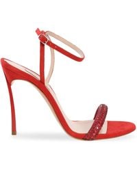 Casadei - 100Mm Blade Stratosphere Sandals - Lyst