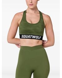 SQUATWOLF - Wordmark Sport-Bh Mit Racerback - Lyst