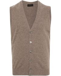 Dell'Oglio - Chaleco con cuello en V - Lyst