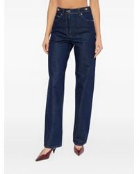 Versace - High-Waist Regular Jeans - Lyst