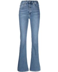 Veronica Beard - Beverly Skinny-cut Flared Jeans - Lyst