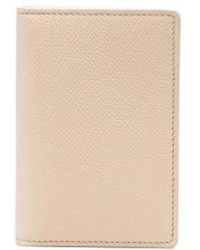 Maison Margiela - Four-Stitch Leather Card Holder - Lyst