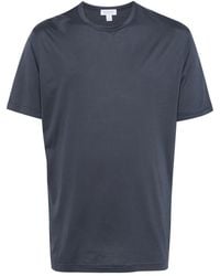 Sunspel - Round-Neck Cotton T-Shirt - Lyst